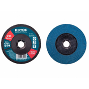 EXTOL Lamelni disk, poševni cirkonij, P80, premer 150 mm 8803448