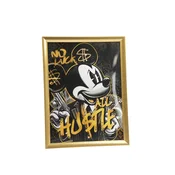 Fortune Frames Ram za slike Just Hustle, Zlatne boje