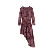 Desigual Obleka burgund / rubin rdeča