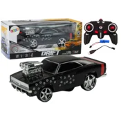 Avtomobil na daljinsko upravljanje 1:18 Drift 360 Luči Zvoki Črna