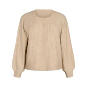 Zizzi Pletena jopa MCOMFY CABLE temno siva