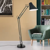 ORION Podna lampa za momke s podesivim zglobovima - Dnevni boravak/blagovaonica - Moderan - crno - Metal