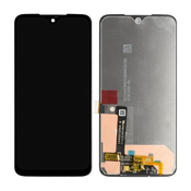 Motorola Moto G7 Plus - LCD zaslon + steklo na dotik (Black) TFT