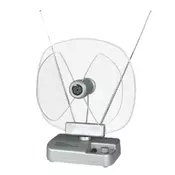 Falcom antena sobna sa pojačalom, UHF/VHF, srebrna - ANT-204S