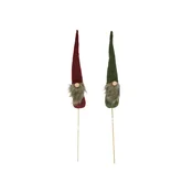 Božična dekoracija za zapičenje TALL GNOME 50 cm - različne variante