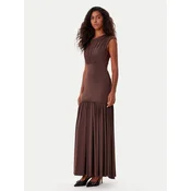 Bardot Cocktail obleka Annaise 60103DB Rjava Regular Fit