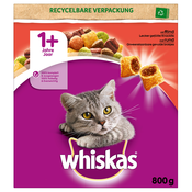 Whiskas 1+ govedina - 2 x 800 g