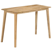 vidaXL Jedilna miza 112x52x76 cm trden mangov les