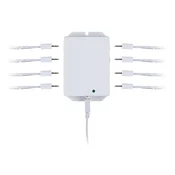 Paulmann Clever Connect 8-stopenjski razdelilnik CCT ZigBee - bela - Plastika