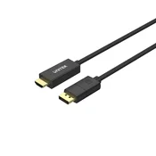 Unitek Adapter DP 1.2 v HDMI, 1.8m - pretvornik za zaslon