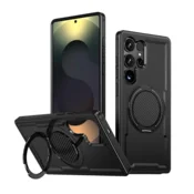 Maska Mag Case Ring Armor za Samsung S25 Ultra/ S938B crna
