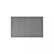 LUANCE Otirac za ulazna vrata Pikie 40X60cm Umjetna trava - Siva
