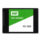 WD Green SSD 120GB, 2.5", SATA III - WDS120G2G0A  120GB, 2.5, SATA III, do 545 MB/s