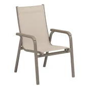 Kettler Basic Plus vrtna stolica, sklopiva, aluminijska, bež