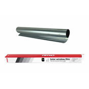 Tamno srebrna folija za zatamnjivanje prozora 0,75x3m 15% amio-01659