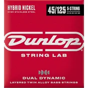 Dunlop DBHYN45125 String Lab Hybrid Nickel Žice za 5 žicanu bas gitaru (Kao novo)