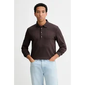 Majica z dolgimi rokavi s primesjo volne Calvin Klein
