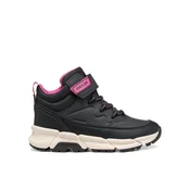 Geox Gležnjarji J Flexyper Plus Girl B Abx J66NGD 0MEFU C0922 S Črna