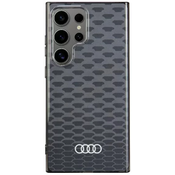 Audi IML Pattern MagSafe Case S24 Ultra S928 black hardcase AU-IMLMS24U-Q5/D3-BK (AU-IMLMS24U-Q5/D3-BK)