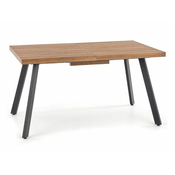 Stol Houston 1447 Crna, Orah, 76x90x160cm, EstensioneNastavak, Medijapan, Metal