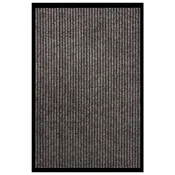Vidaxl Predpražnik črtast bež 80x120 cm
