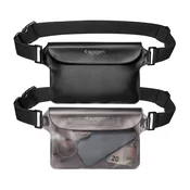 SPIGEN A620 UNIVERSAL WATERPROOF WAIST BAG 2-PACK BLACK (AMP04531)
