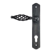 Ročaj EVELÍNA z vložkom 90 mm Črna 90mm Vložek