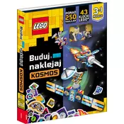 LEGO Knjiga za sestavljanje in sestavljanje LEGO vesolja