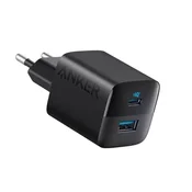 ANKER 323 33W USB-C zidni punjač 2-porta (USB-A i USB-C), crni