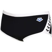Mens swimsuit arena icons swim low waist short solid black/white xl -
