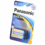 PANASONIC alkalne baterije EVOLTA Platinum 6LR61EGE / 1BP 9V (1kom)