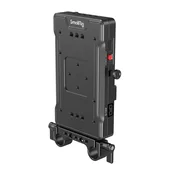 SmallRig V Mount baterijska adapterska plošča z dvojno 15 mm objemko za palico 3203