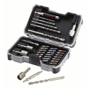 Bosch 35-delni set burgija i bitova odvrtaca PH1 PH2 PH3 PZ1 PZ2 PZ3 SL3 SL4 SL5 SL6 H3 H4 H5 H6 T10 T15 T20 T20 T25 T27