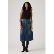 Levis for woman. A9316-0009 Decon skirt blue (24), Casual, Cotton, Denim