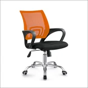 Daktilo stolica C-804D Narandžasta ledja/crno sedište ( 755-511 )
