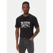 HUGO Majica Dikems 50568628 Črna Relaxed Fit