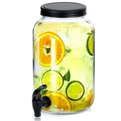shumee Steklen kozarec za pijačo s pipo 3,2 l