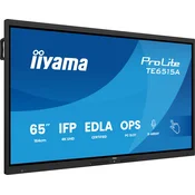 iiyama TE6515A-B2AG Interaktivni ravni panel IFP 65 VA 4K IR 40-točk 550cd DeepContrast-IR+ Android 14 EDLA 2xHDMI DP USB-C 2x20W