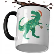 shumee BOŽIČNA DARILNA SKODELICA TREX DINOSAUR ZA BOŽIČKA