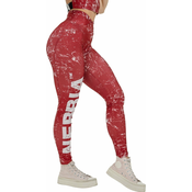 Nebbia Workout Leggings Rough Girl Red M Fitnes hlače