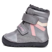 D.D.Step škornji W073-52306DM podložen BAREFOOT D dark grey 29