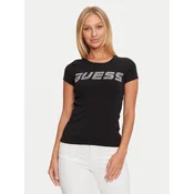 Guess Majica V4BI16 KCIV1 Črna Regular Fit