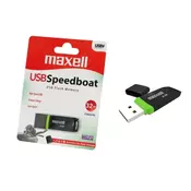 USB ključek Maxell Speedboat, 32GB, USB 2.0 (črn)