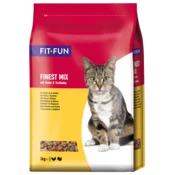FIT+FUN Cat Finest piščanec in puran 1 kg