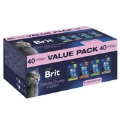BRIT Premium by Nature Sterilised Box - mokra hrana za mačke - 40x100g