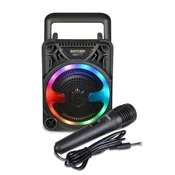 Bontempi Bežični zvučnik s mikrofonom i RGB pozadinskim osvjetljenjem