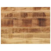 Vidaxl Mizna plošča 70x60x1,5 cm pravokotna grob trden mangov les
