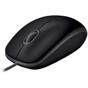 LOGITECH B110 Wired Mouse - SILENT - BLACK - USB - B2B ( 910-005508 )