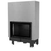 Kratki vgradni kamin MBO/PW/15/G/W/BLACK