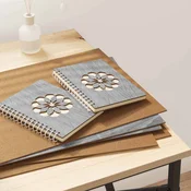 vidaXL Dekorativni paneli 50 pcs Siva sonoma 30 x 42 x 0.3 cm